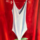 Peinture intitulée "GET DRESSED" par Sasha Robinson, Œuvre d'art originale, Huile