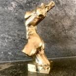 Скульптура под названием "Bronze Female Torso" - Scott Camazine, Подлинное произведение искусства, Бронза