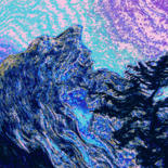 Digital Arts titled "Winterland 15" by Kenneth Grzesik, Original Artwork, Digital Painting
