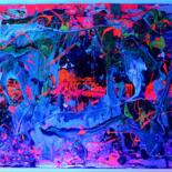 Peinture intitulée "UV Painting 100cmx8…" par Sebastian Stankiewicz, Œuvre d'art originale, Acrylique