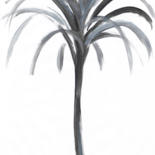 Dibujo titulada "Palm Beach IX" por Jivko Sedlarski, Obra de arte original, Acrílico