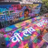 Celebrating Holi Through Art: A Journey in Color