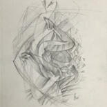 Drawing titled "Icarus" by Sergey Sovkov, Original Artwork
