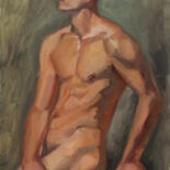 Painting titled "Paul posing" by Sergey Sovkov, Original Artwork, Oil
