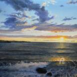 Peinture intitulée "Paints of the sunset" par Sergey Lutsenko, Œuvre d'art originale