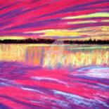 Digital Arts titled "Evening Glory" by Sesha, Original Artwork, Oil