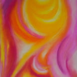 Dessin intitulée "Caresses d'ange 1" par Shanty, Œuvre d'art originale, Pastel