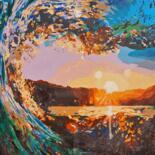 Peinture intitulée "Просвет" par Shivai, Œuvre d'art originale, Acrylique