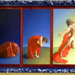 Pittura intitolato "come-crisalide" da Silvia Rea, Opera d'arte originale, Altro