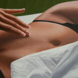 Картина под названием "Nude" - Simona Tsvetkova, Подлинное произведение искусства, Масло