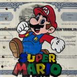 Dessin intitulée "Super Mario Common…" par Simone De Rosa, Œuvre d'art originale, Acrylique