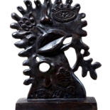 Sculpture intitulée "Pog-Sada  (Jeune fi…" par Sinkié., Œuvre d'art originale, Bronze