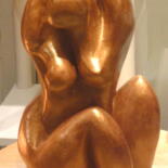 Sculpture intitulée "ARIANE  Terre cuite…" par Sonia Mandel, Œuvre d'art originale, Terre cuite