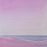 Painting titled "Pink glow" by Sophia Kühn, Original Artwork, Acrylic