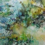 Peinture intitulée "Herbes" par Sophie Himpens, Œuvre d'art originale, Aquarelle