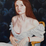 Schilderij getiteld "Julia" door Stan Bert Singer, Origineel Kunstwerk, Olie