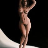 Painting titled "Figure" by Stanimir Stoykov, Original Artwork, Oil