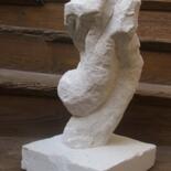 Sculpture intitulée "ETREINTE" par Sublim By Nadoumi, Œuvre d'art originale, Béton cellulaire