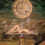 Pintura intitulada "Illusion of Time" por Svetoslav Stoyanov, Obras de arte originais, Óleo