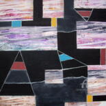Peinture intitulée "Bâbord ou tribord??" par Sylvie Oliveri, Œuvre d'art originale, Acrylique
