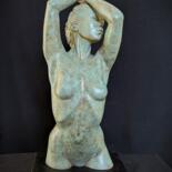 Sculpture titled "DELICATESSE" by Sylvie Bourély (SB), Original Artwork, Terra cotta