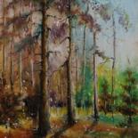 Drawing titled "forest3" by Tadeusz Iwańczuk, Original Artwork, Other