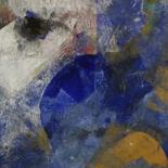 Peinture intitulée "Or bleu #ArtistSupp…" par Thalie Cardo, Œuvre d'art originale, Acrylique