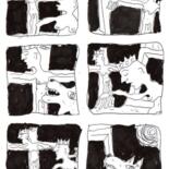 Gravures & estampes intitulée "Crucifixions" par Titi Montana, Œuvre d'art originale, Impression numérique