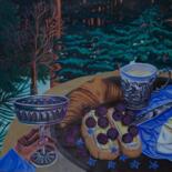 Картина под названием "вечной весны монолог" - Юлия Смирнова, Подлинное произведение искусства, Акрил