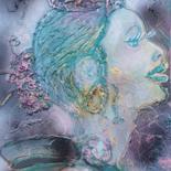 Malerei mit dem Titel "(intern.womensday)L…" von Ursula Gnech, Original-Kunstwerk, Acryl
