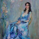 Painting titled "Sophia" by Vadim Chazov, Original Artwork, Oil