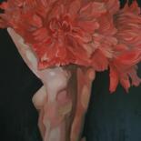 Картина под названием "Fragile" - Valentina Baicuianu, Подлинное произведение искусства, Масло