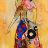 Peinture intitulée "femme 114" par Valérie Depadova, Œuvre d'art originale, Acrylique
