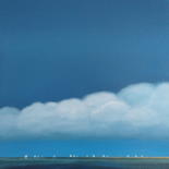 Painting titled "Eastern Scheldt Reg…" by Nelly Van Nieuwenhuijzen, Original Artwork, Acrylic