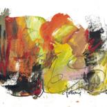 Schilderij getiteld "Gammes de couleurs…" door Véronique Besançon, Origineel Kunstwerk, Acryl