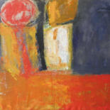 Painting titled "BalladeEnCanot" by Véronique Besançon, Original Artwork