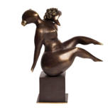 Sculptuur getiteld ""Spring" Figurative…" door Veaceslav Jiglitski, Origineel Kunstwerk, Bronzen