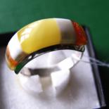 Design titled "amber ring "A"" by Vyacheslav Mishin, Original Artwork, Jewelry