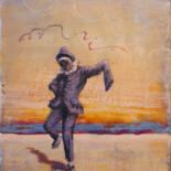 Painting titled "Dusk Dance III" by Victoria Wallace, Original Artwork, Other