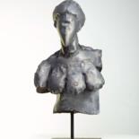 「bust Venus 2020」というタイトルの彫刻 Vilgeniy Melnikovによって, オリジナルのアートワーク, 金属