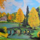 Painting titled "I COLORI DELL'AUTUN…" by Vincenzo Neri, Original Artwork, Acrylic