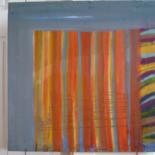 Painting titled "Multicolore" by Virginie Gallé, Original Artwork, Oil