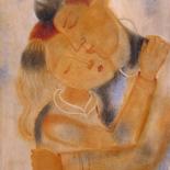 Картина под названием "The kiss." - Vladimir Makeyev, Подлинное произведение искусства, Масло