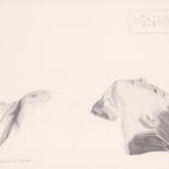 Zeichnungen mit dem Titel ""Der vorläufige Tod…" von Walter Roos, Original-Kunstwerk, Bleistift