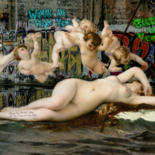Pintura intitulada "Venus, thy eternal…" por Wilhem Von Kalisz, Obras de arte originais, Acrílico