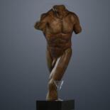 Sculpture titled "Phoebus" by Willem Botha, Original Artwork, Bronze