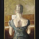 Peinture intitulée "'Et L'Esprit Ailleu…" par William Oxer F.R.S.A., Œuvre d'art originale, Huile