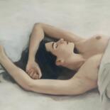 Pintura intitulada "'Afternoon Awakenin…" por William Oxer F.R.S.A., Obras de arte originais, Óleo