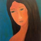 Pintura titulada "Celeste" por Margarita Yarmats, Obra de arte original