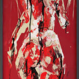 Pittura intitolato "Nude" da Yelena Tikhonova, Opera d'arte originale, Acrilico